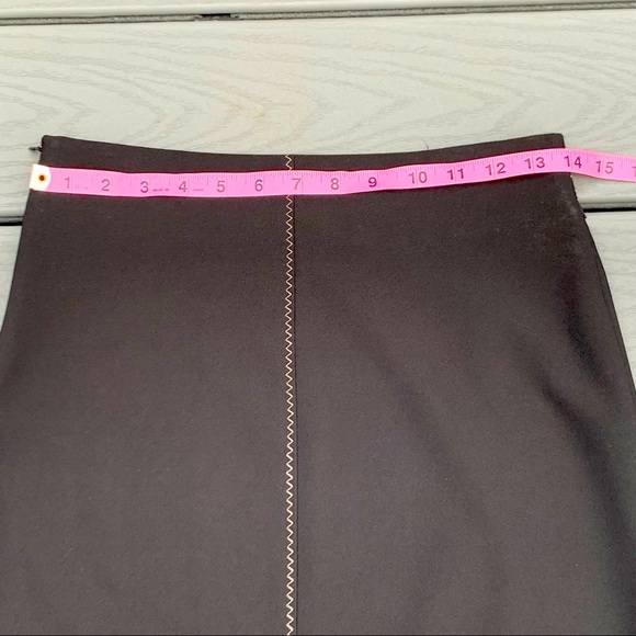 SANDRO Skirt Banded Waist Rhinestone Detail Size 4 EUC - Picture 4 of 11